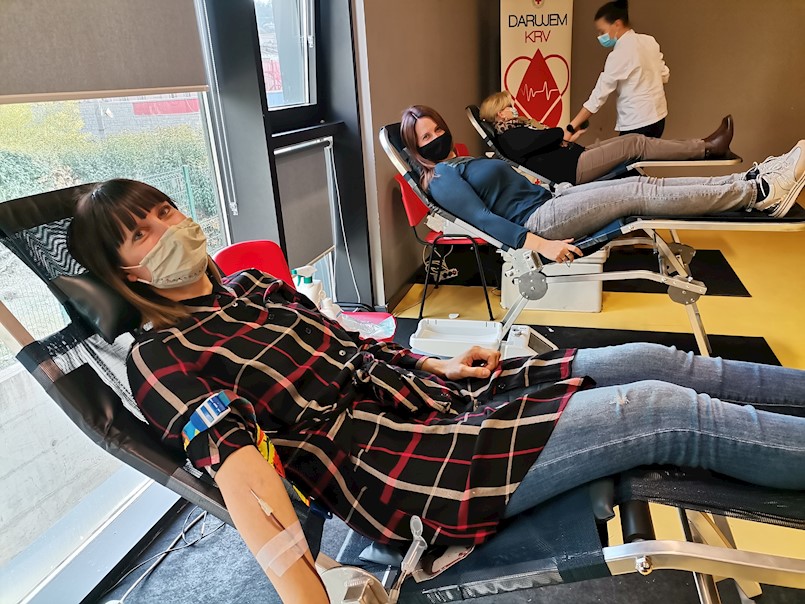 Na dobrovoljnoj akciji darovanja krvu u Labinu prikupljeno 101 doza krvi |sedam novih darovatelja