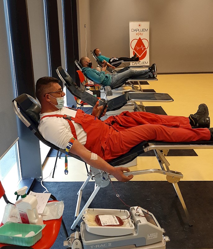 Na prvoj ovogodišnjoj dobrovoljnoj akciji darovanja krvi u Labinu prikupljene 69 doze krvi
