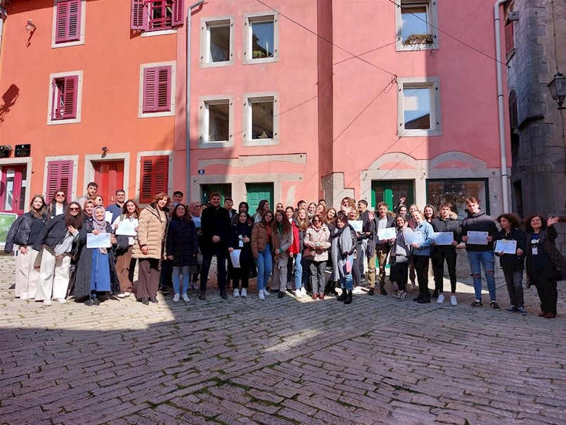 Sudionici Erasmus projekata iz cijele Europe u posjeti Labinu i Srednjoj školi Mate Blažina