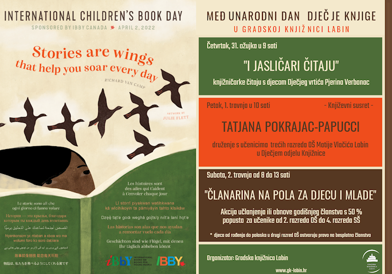 Međunarodni dan dječje knjige u Gradskoj knjižnici Labin