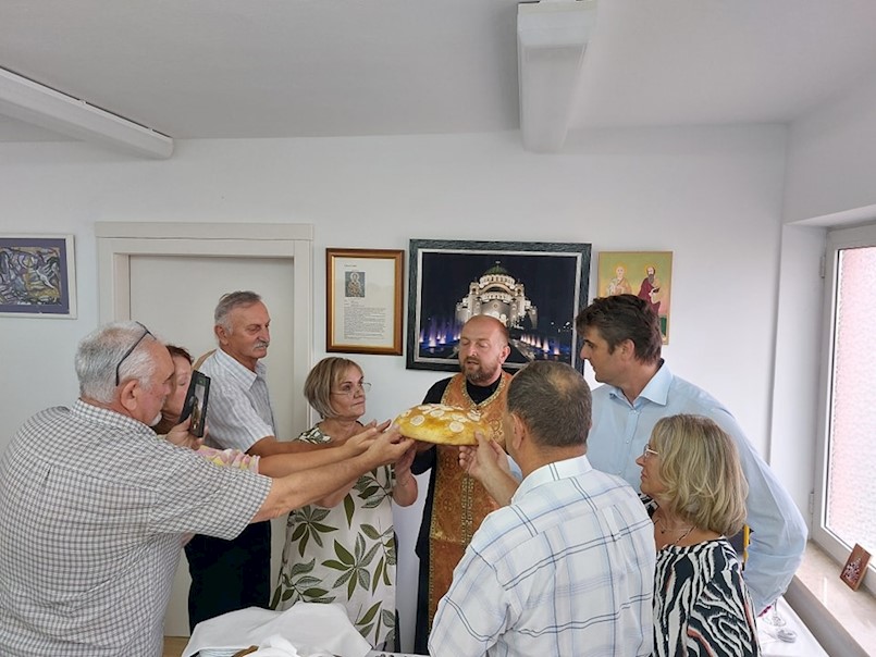 Kluba Srba u Labinu jučer je svečano obilježio Petrovdan