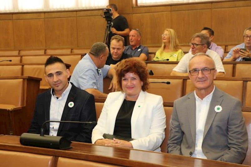 Raška delegacija na skupu za žrtve srebreničke tragedije