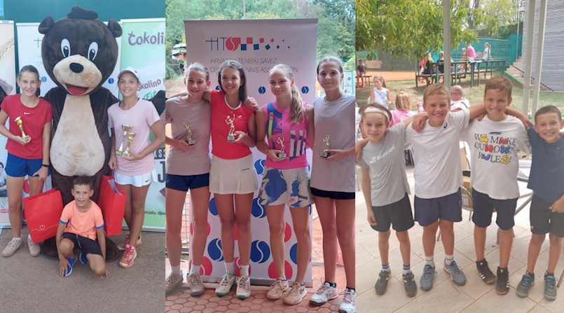 Mladi tenisači Rapca na turnirima diljem Hrvatske