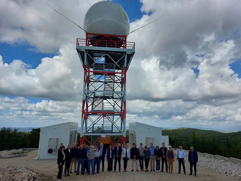Na Labinštini postavljena velika radarska stanica: Odsad preciznije prikupljanje meteoroloških podataka, POSEBICE ZA OLUJNE PROCESE