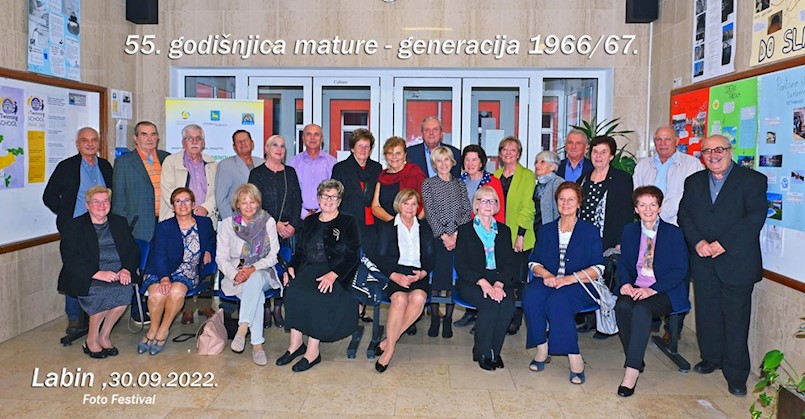 Labinski gimnazijalci proslavili 55 godina mature