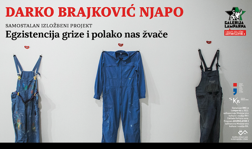 Izložba Darka Brajkovića Njapa u Galeriji "Lamparna", od 11.11.2022. u 20 sati