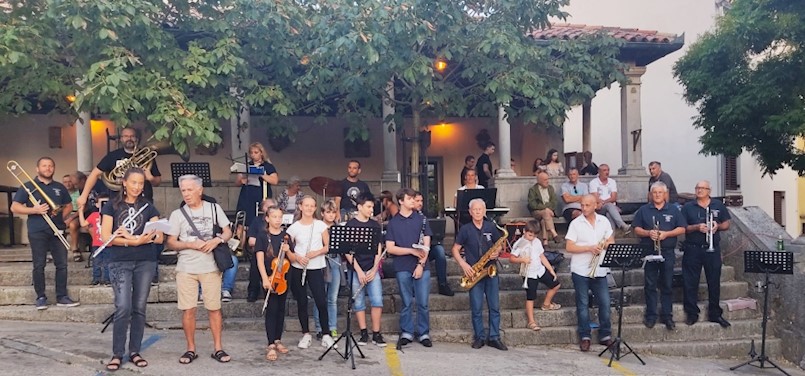Zajednički koncert Gradskog orkestra Labin i Orkestra iz Manzana za desetu obljetnicu priključenja Hrvatske Europskoj uniji 
