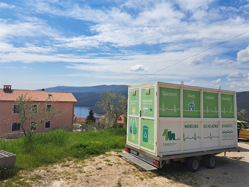 Mobilna reciklažna dvorišta početkom studenog na području Grada Labina