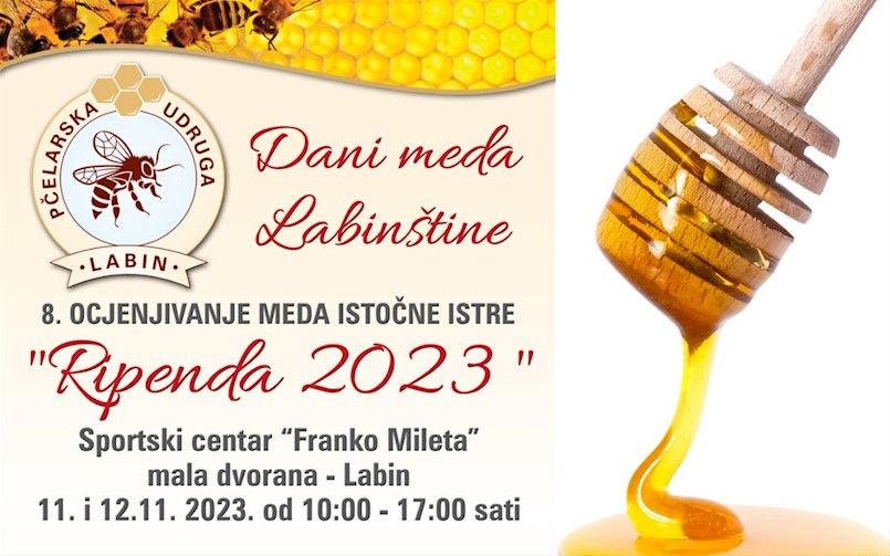 Idućeg vikenda "Dani meda Labinštine" u S.C. Franko Mileta