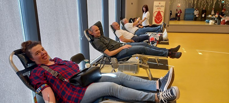 Na posljednoj ovogodišnjoj akciji darovanja krvi prikupljene 80 doze krvi - Samo u 2023. godini prikupljen potencijal od 1170 doza krvi u Labinu