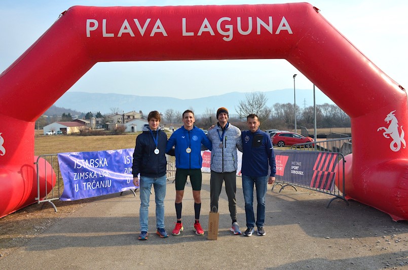Marko Horvat pobjednik predzadnjeg kola Istarske zimske lige u trčanju powered  by Plava Laguna u Tupljaku