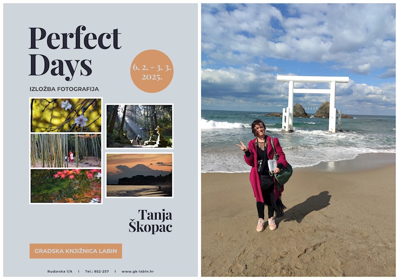 Izložba fotografija „Perfect Days“ Tanje Škopac  u Gradskoj knjižnici Labin