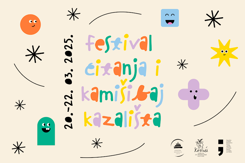 „Knjige na platnu – Festival čitanja i kamišibaj kazališta“ u Gradskoj knjižnici Labin 20. - 22. 3. 2025.