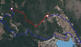 Obavijest o privremenom zatvaranju ceste za Gornji Rabac