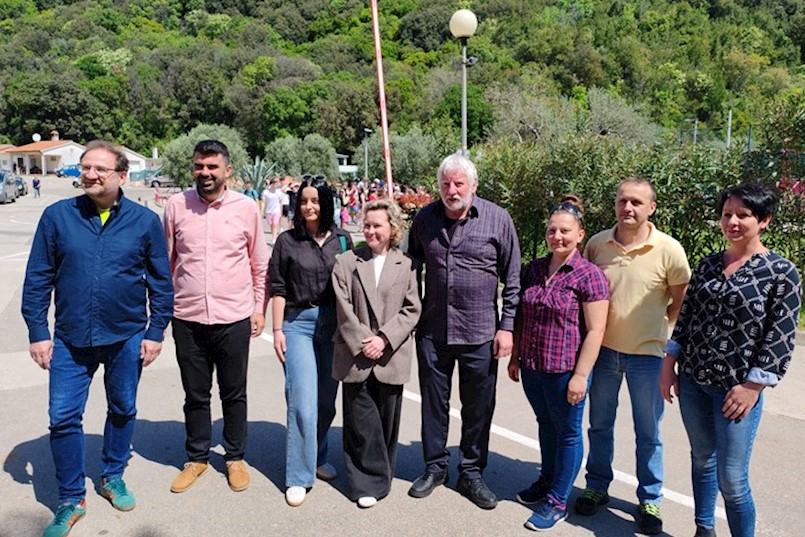 Konferencija za novinare Ivane Kekin i labinske liste Možemo: Borit ćemo se protiv rampi i štititi javno dobro