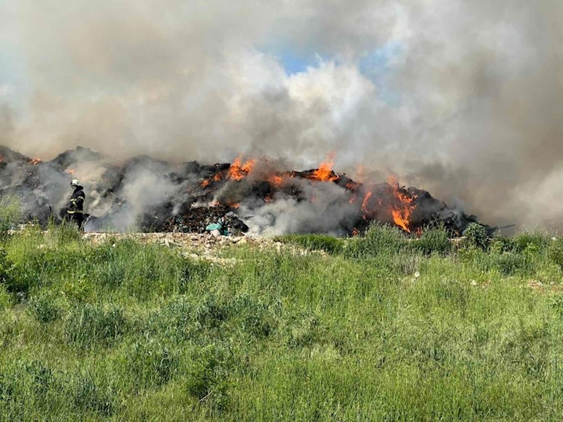 Požar na deponiju otpada Cere pod nadzorom