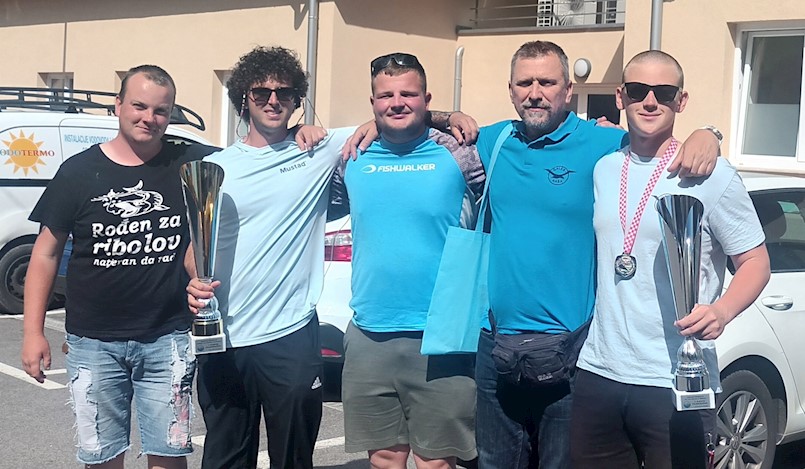 Dilan Mileta državni prvak, Dominik Mikuljan viceprvak u sportskom ribolovu