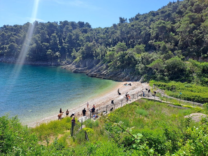 Održane dvije ekološke akcije čišćenja podnorja i priobalja na području Općine Raša