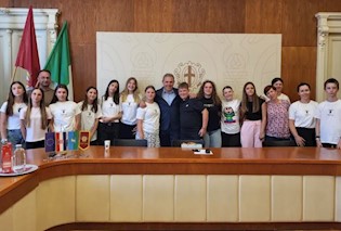 Gradonačelnik Blašković održao prijem za učenike iz Trbovlja