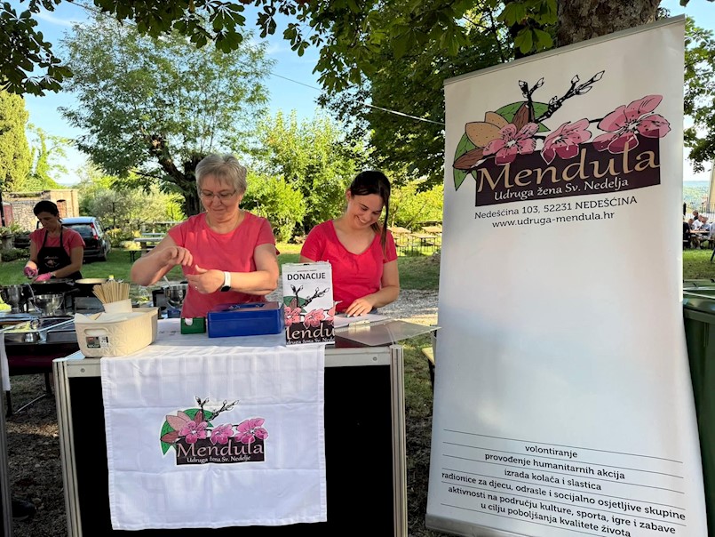 Zahvala Udruzi žena Mendula na donaciji udruge strian American Charities Association Inc. (IACA) Zahvala Udruzi žena Mendula na donaciji udruge strian American Charities Association Inc. (IACA)