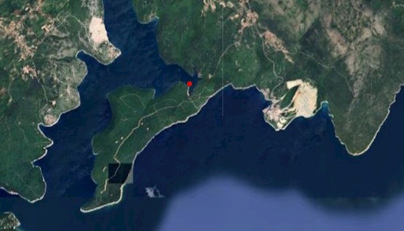 Upozorenje za javnost – kratkotrajno onečišćenje mora-AC Tunarica / lijeva strana uvale