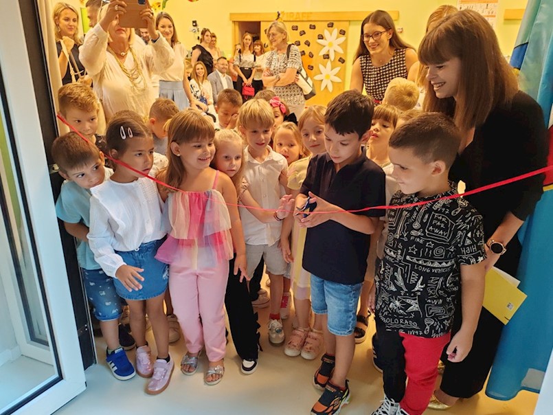 Otvoren dograđeni Dječji vrtić Kockica u Kršanu: Kapaciteti za još 25 mališana
