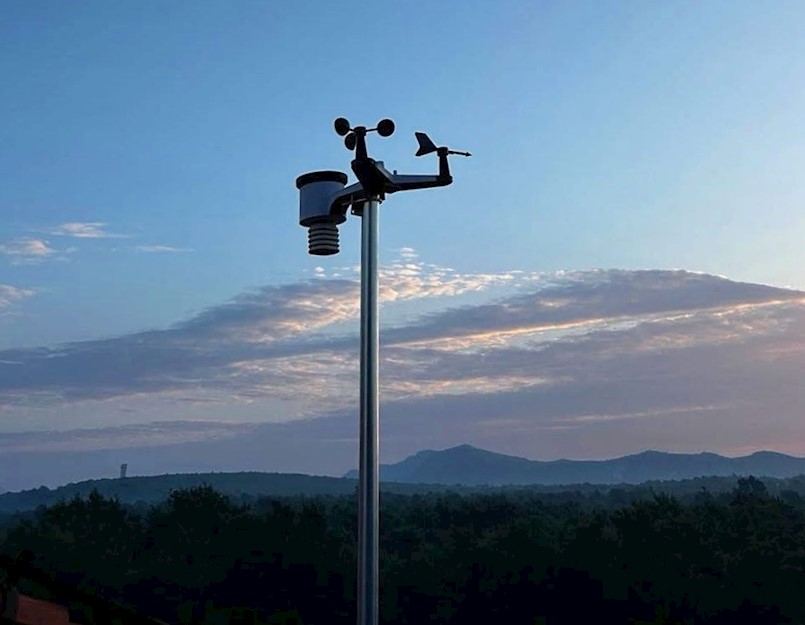 U Labinu postavljena nova meteorološka postaja