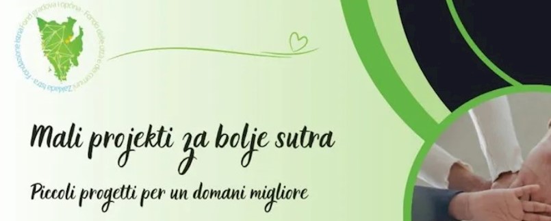 Poziv na predstavljanje natječaja “Mali projekti za bolje sutra”