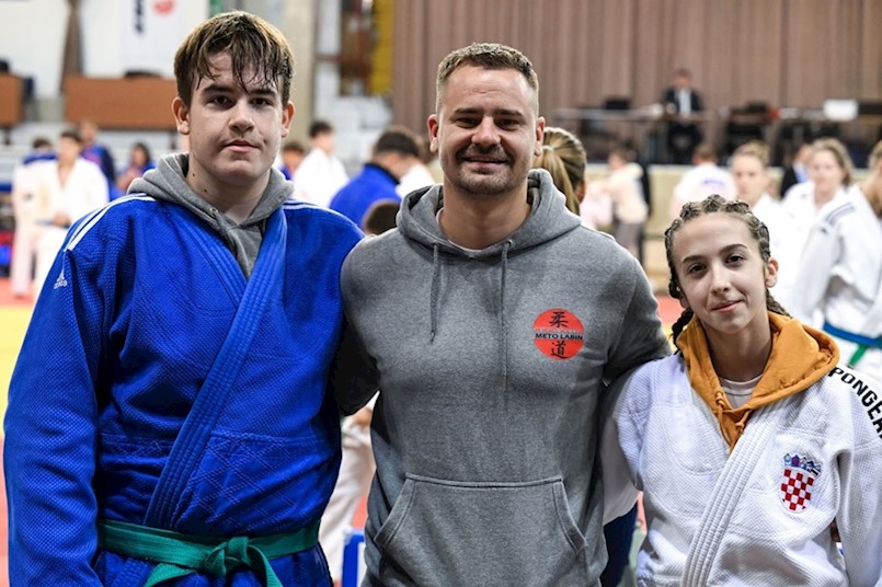 Judo klub Meto Labin uspješan na Prvenstvu Hrvatske za mlađe kadete U16 u Dubrovniku
