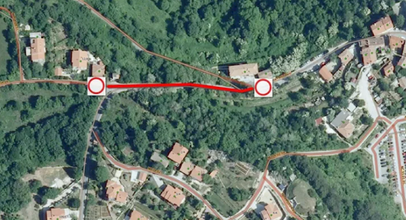 Sutra od 7,00 do 17,00 bit će privremeno zatvorena cesta od skretanja za Brdo do trafostanice (naselje Presika)