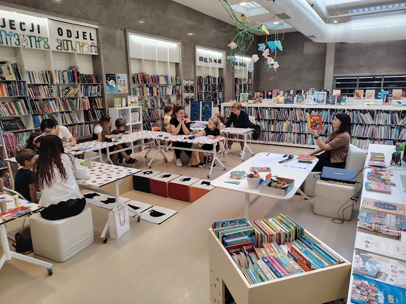 Nova edukativno-kreativna radionica za djecu i roditelje „Čitamo i stvaramo“  u Gradskoj knjižnici Labin