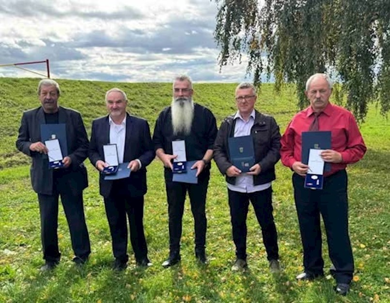 Predsjednik Milanović odlikovao darivatelja krvi Josipa Faragunu Redom Danice hrvatske s likom Katarine Zrinske