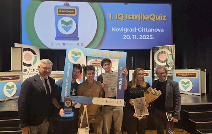 Labinski srednjoškolci zasjali i osvojili 2. mjesto u finalu IQ Istr(i)aQuiz
