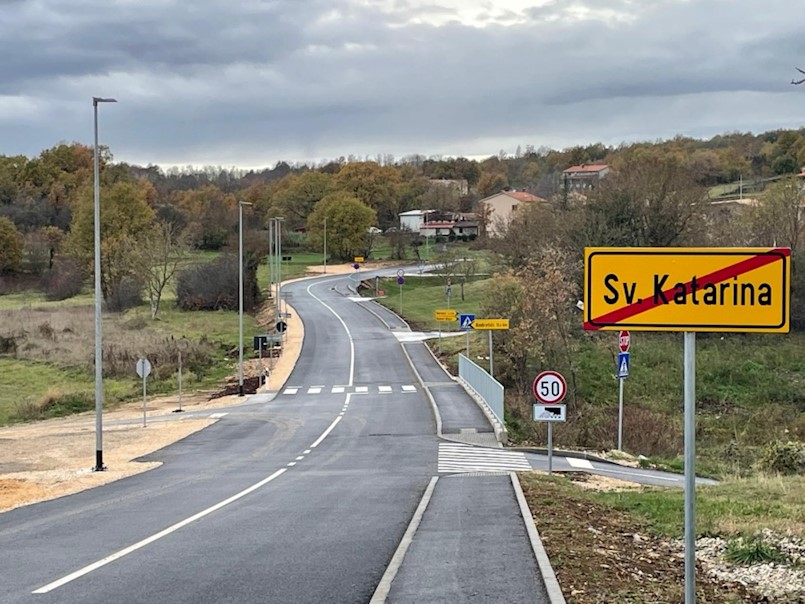 Dovršeno izvanredno održavanje ceste Sveta Katarina – Tučići: Uloženo gotovo 500 tisuća eura