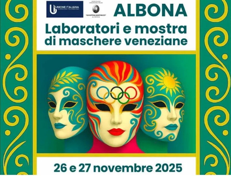Izložba i radionica venecijanskih maski u Malom kazalištu Labin