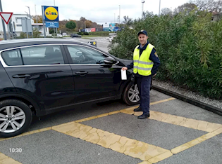 Kontrola parkirnih mjesta za osobe s invaliditetom