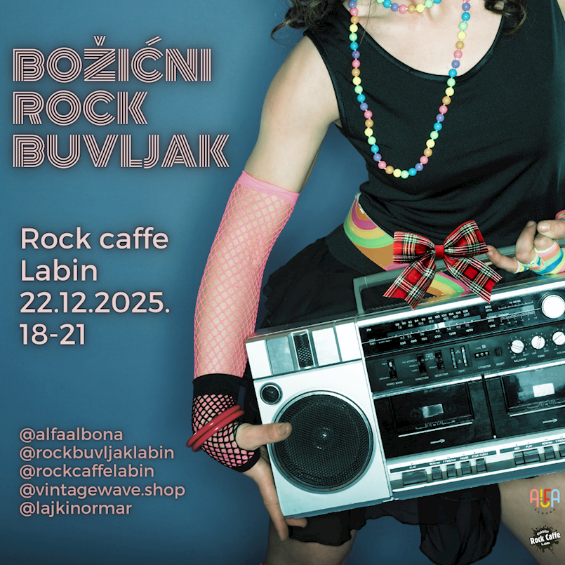 [NAJAVA] Danas Božićni Rock buvljak