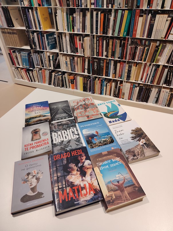 Najčitaniji naslovi u 2025. godini u Gradskoj knjižnici Labin
