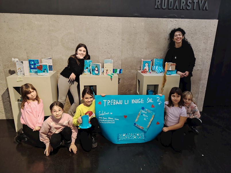 Završen ciklus zimskih radionica "Trebaju li knjige šal?"