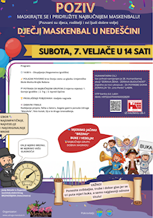 [NAJAVA] Maškare Nedešćina, 7. Veljače u 14 sati - NAJBUČNIJI MASKENBAL U NEDEŠĆINI: Mjerimo „brzinu“ veselja 