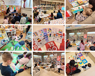 U Gradskoj knjižnici Labin siječanj je protekao u znaku zajedničkog čitanja – uspješno proveden nacionalni izazov „15 po 15“!