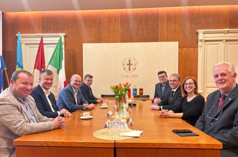 Novi češki veleposlanik posjetio Labin