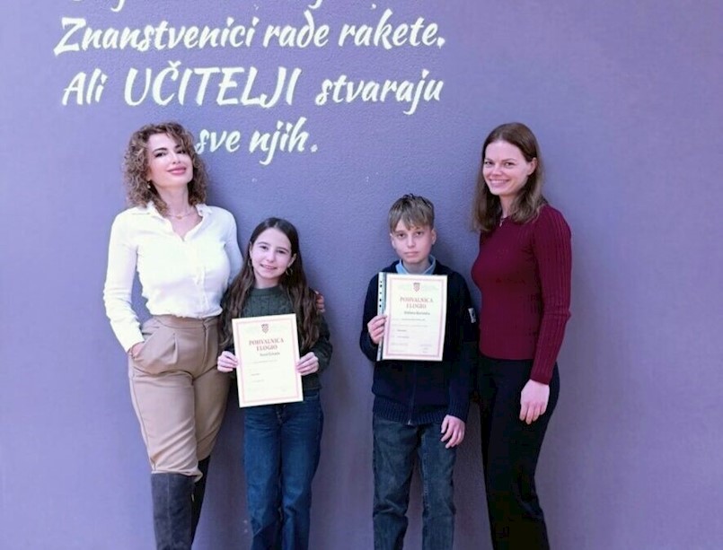 Županijsko natjecanje iz matematike – Nicol Čekada i Ana Fonović osvojile prvo mjesto