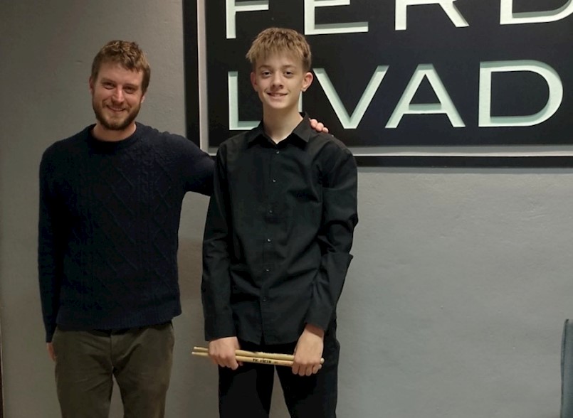 Noa Šumberac osvojio 2. nagradu na 64. hrvatskom regionalnom natjecanju za udaraljke!