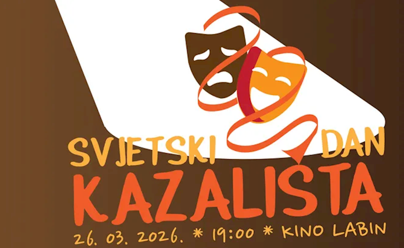 [NAJAVA] Danas Svjetski dan kazališta u Labinu: večer mladih talenata u Kinu Labin uz besplatan ulaz