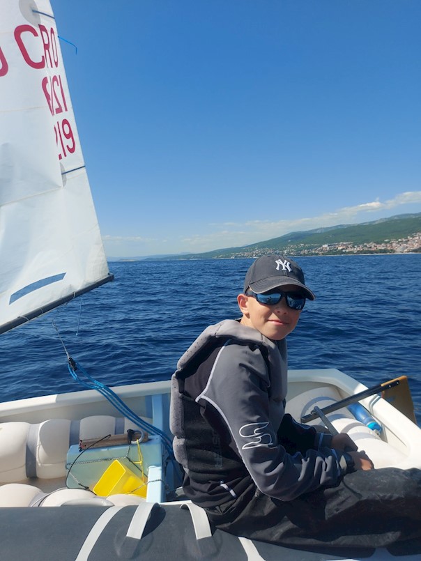 Matej Andrić iz JK Kvarner Rabac nastupio na Proljetnom kupu Crikvenice 2026 Matej Andrić iz JK Kvarner Rabac nastupio na Proljetnom kupu Crikvenice 2026