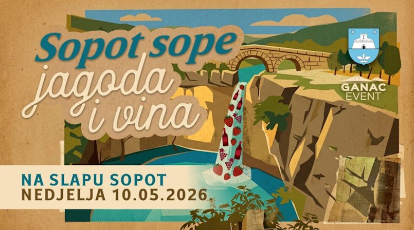 [NAJAVA] SOPOT SOPE – manifestacija uz najljepši slap u Istri 10.5.2026.