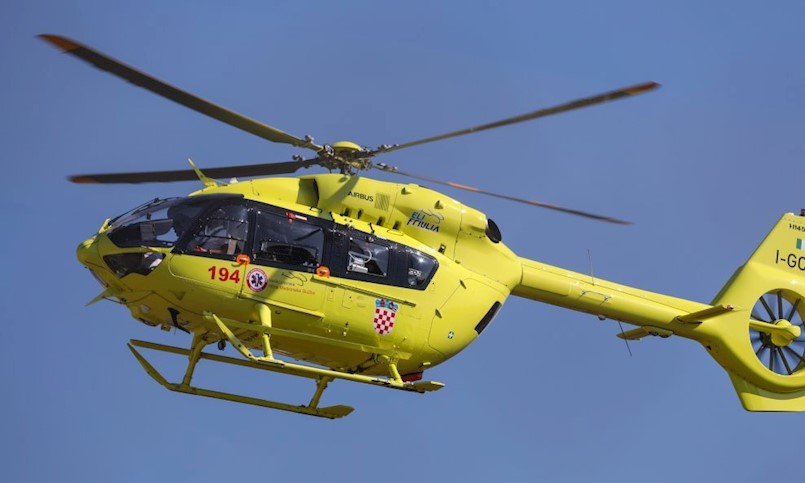 Most Raša: Dvoje maloljetnika ozlijeđeno na motociklu - u pomoć pozvat heliKopter HMP-a