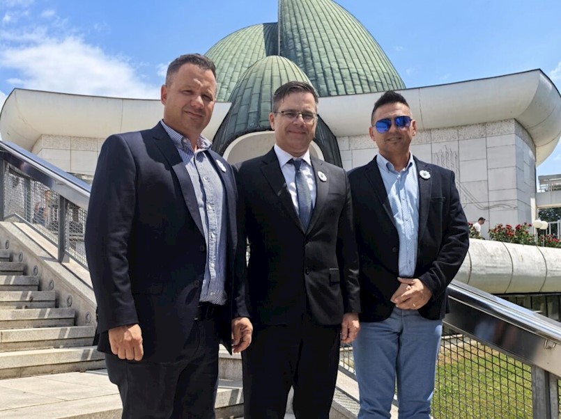 Delegacija Općine Raša na komemoraciji u povodu obilježavanja 31. godišnjice genocida u Srebrenici