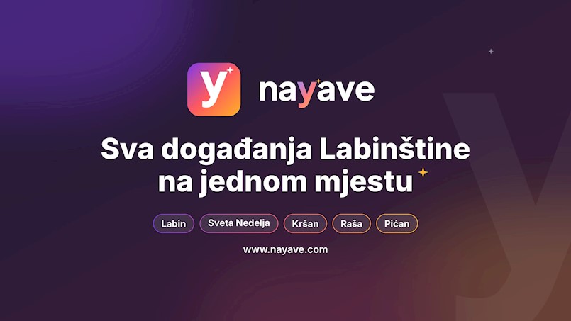 Sva događanja Labinštine na jednom mjestu — stigao je nayave.com, portal s najviše najava u Istri